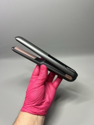 Akku Haarglätter Mini Lockenstab Schnellheizplatte 200°C Reisefertig