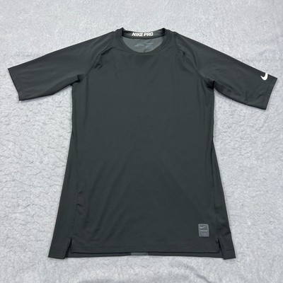 Nike Pro Compression Shirt Mens XXL Black Dri-Fit Football Performance 724354