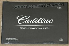 2012 CADILLAC CTS CTS-V NAVIGATION OWNERS MANUAL PREMIUM LUXURY BASE V SEDAN OEM
