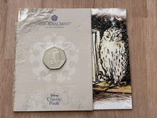 2021 Royal Mint Winnie the Pooh - Owl - 50p Pence Pack  BADLY DAMAGED (32168) - Available on eBay