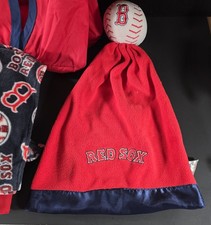 Red Sox Hanging Diaper Stacker Plus Storage Red Sox Snuggle Ball  Dust Ruffle