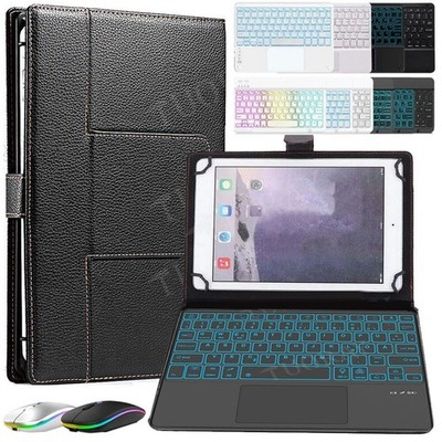 Schutzhülle QWERTZ Tastatur Maus Für Lenovo Tab P11/ M11/K11 Plus/M10/M10 Plus