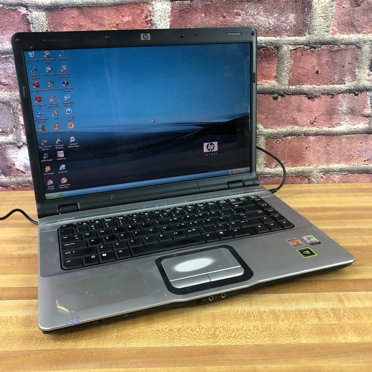 Windowsノート本体 hp Pavilion dv6000 HP Pavilion dv6000 Retro Gaming Laptop AMD Turion 803MHz 1GB RAM