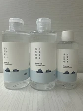 ROUND LAB Gentle Boosting 1025 Dokdo Toner 3x Bottles Made in Korea  Read*