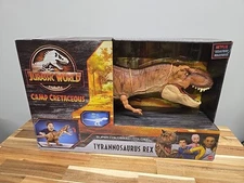 Mattel Jurassic World Super Colossal Tyrannosaurus Rex Figure 40" – T-Rex Dino