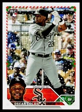 Oscar Colás 2023 Topps Holiday #H179 RC Chicago White Sox