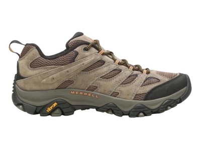 Merrell MOAB 3 Waterproof Low Top Hiking Boots J035893 Mens 10.5 Brown Mesh & Su
