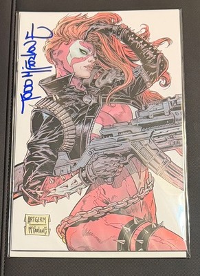 SHE-SPAWN MCFARLANE & ARTGERM SDCC EXCLUSIVE SIGNED BY MCFARLANE LTD 750