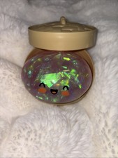 Holographic Mystery dumpling Squishy Bun Pink Holographic Ultra Rare