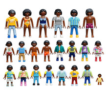 Playmobil Schwarze Figur Auswahl Erwachsen Kind Kinder Strand City Life