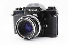 Exc 5 w/Strap Nikon Nikomat EL Black SLR Film Camera H Auto 50/2 Lens From JP