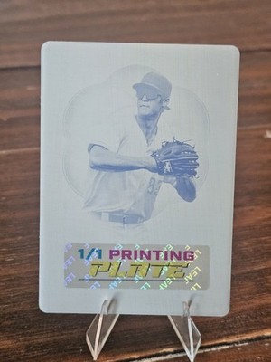 Spencer Jones 2024 Leaf Trinity Printing Plate 1/1 New York Yankees