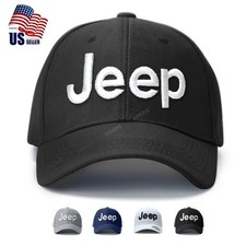 Jeep Baseball Cap Hat Embroidered Logo Auto Car Free Returns Best Gift
