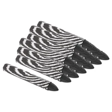 Lumber Marking Crayons, 18 Pack 4"x0.55" Hex Wax Tire Marker Crayons Black