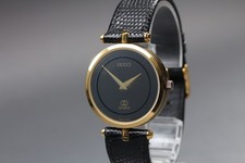 [Near MINT] GUCCI 2000M 30mm Black Dial Quartz Men's Vintage Watch