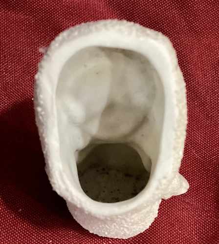 Antique German Bisque Snowbaby Container - Imagen 6 de 9