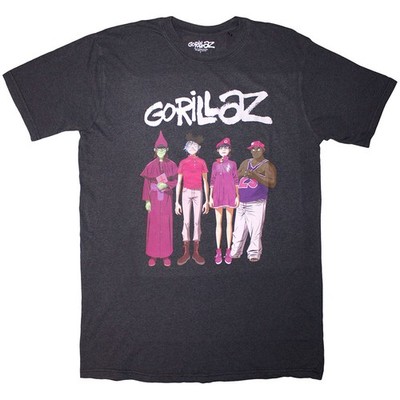 Gorillaz Cracker Island Standing Group lizenziert T-Shirt Herren