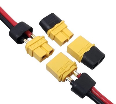 10 Paar 20 Stück Amass XT60H Hochstrom Goldstecker XT60 Stecker Buchse