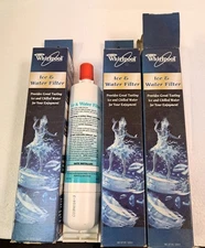 3 Brand New Whirlpool Ice and Water Filter. Part No. 4392857