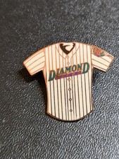MLB Inaugural Season 1998 Jersey Unisex Baseball Enamel Pin Small Multi-Color