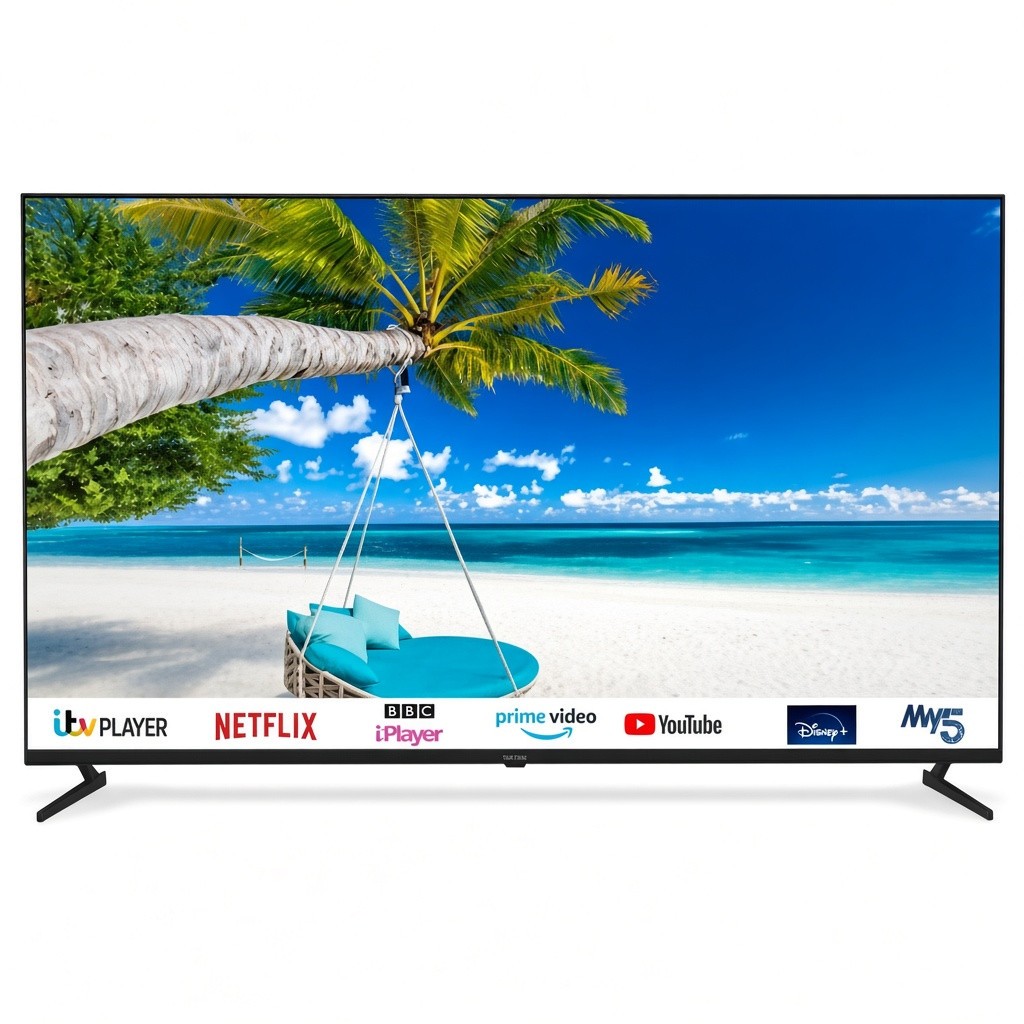 Qantec 65" 4K Ultra HD HDR Smart LED TV *** COLLECTION FROM NOTTINGHAM ***