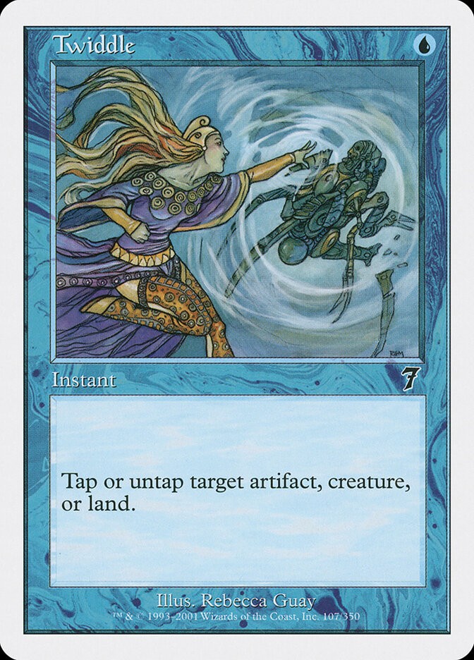 TWIDDLE Common Seventh Edition NM MTG