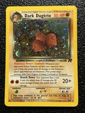 Pokémon TCG - DARK DUGTRIO HOLO #6/82 - Team Rocket Rare Vintage 1999-2000 on eBay