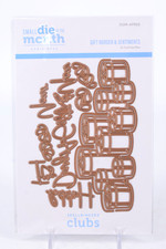 Spellbinders GIFT BORDER  SENTIMENTS Small Die of the Month April 2022 NEW
