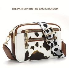 Langrents Purse, Leatherbags, Langrents Crossbody Bag, Colorful Straps Crossbody