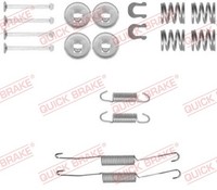 1X Quick Brake 105-0778 ZubehöRsatz Bremsbacken FüR Toyota
