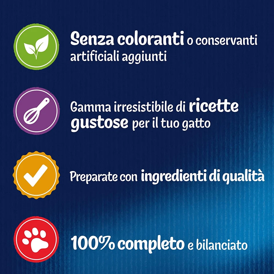 Le Ghiottonerie - Cibo Umido Gatto Adulto, Bocconcini in Gelatina Con Manzo, Pol - Immagine 3 di 4