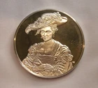 100 Greatest Masterpieces 65g Sterling Silver  J Pinches Susanna Fourment Rubens