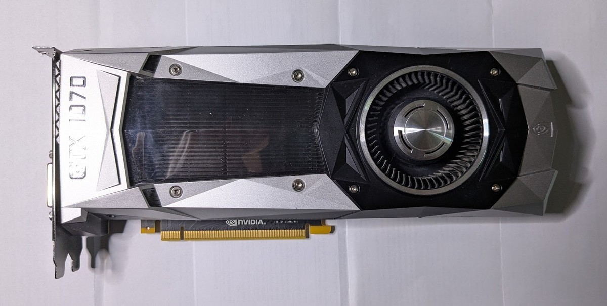 NVIDIA GeForce GTX 1070 Founders Edition 8GB GDDR5 Graphics Card