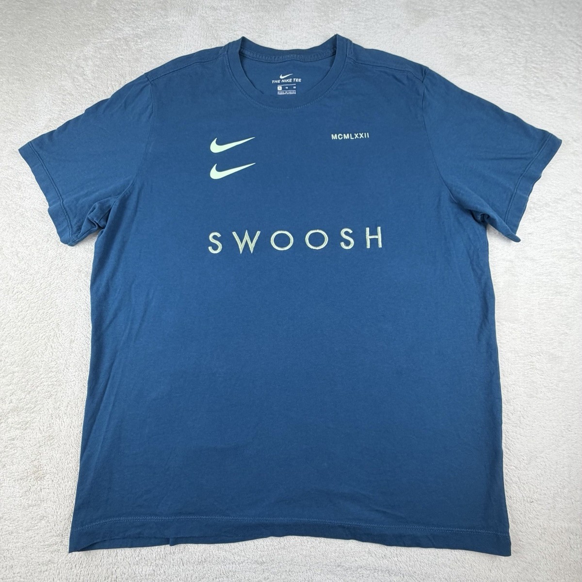 Nike The Y2K Tee Embroidered MCMLXXII Double Swoosh Graphic T