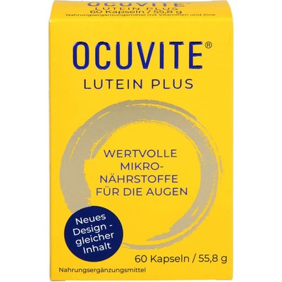 OCUVITE Lutein Plus Kapseln 60 St PZN 09526614