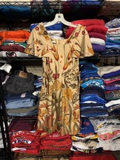Vintage PBJ By Jerell Dress Juniors Small Multicolor Floral Belted Knee 70s