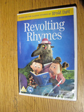 Revolting Rhymes -  DVD (2016) -  Roald Dahl - BRAND NEW & SEALED