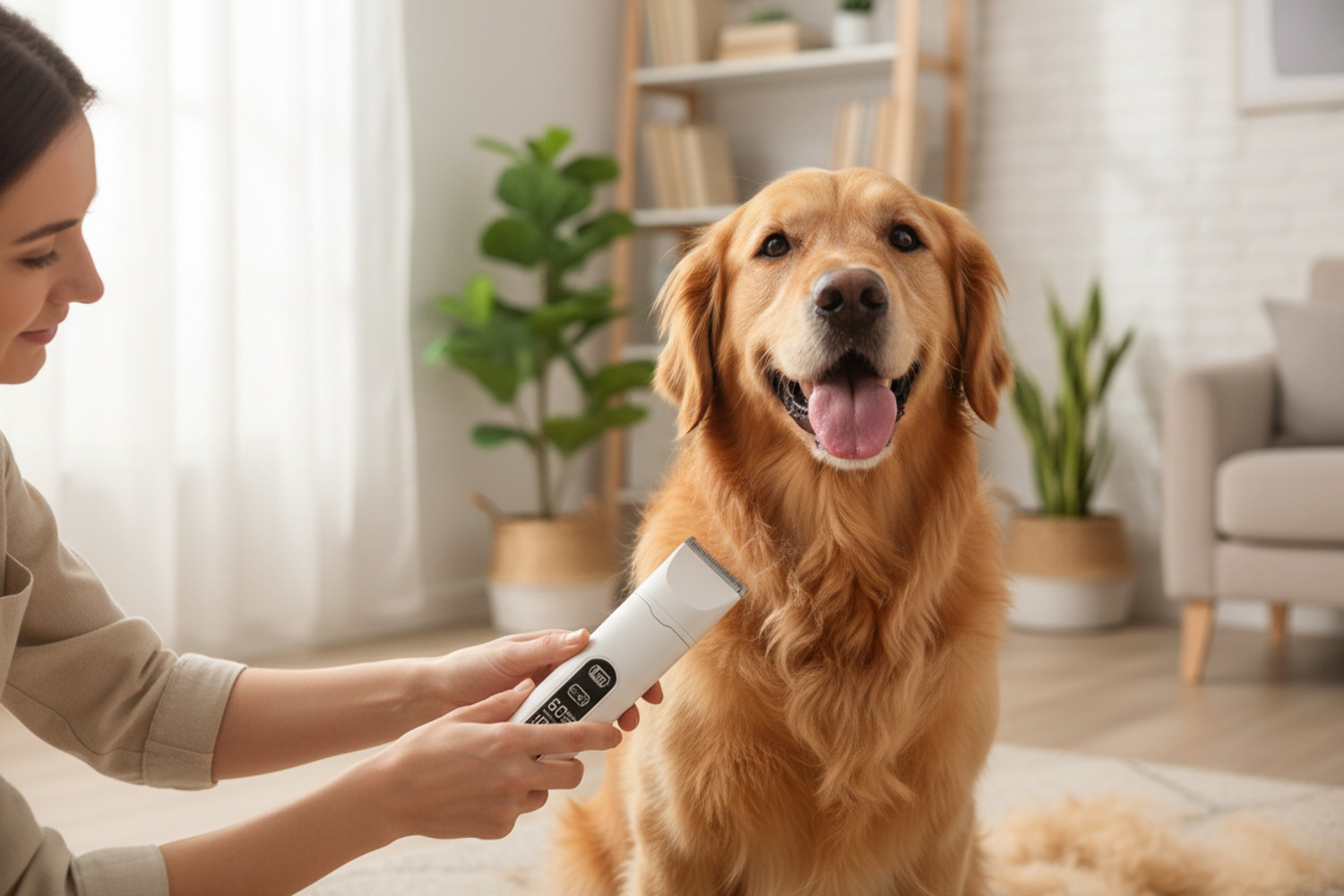 4 in 1 Pet Grooming Trimmer - 2 Speed Professional Dog Clipp