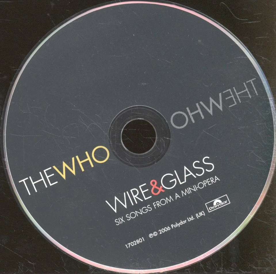 Who Wire & Glass (Six Songs From A Mini-Opera) CD Europe Polydor 2006 1702801 - Bild 3 von 3