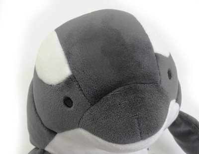Shinada Global Mochi Orca Killer whale mini Plush Mascot Keychain