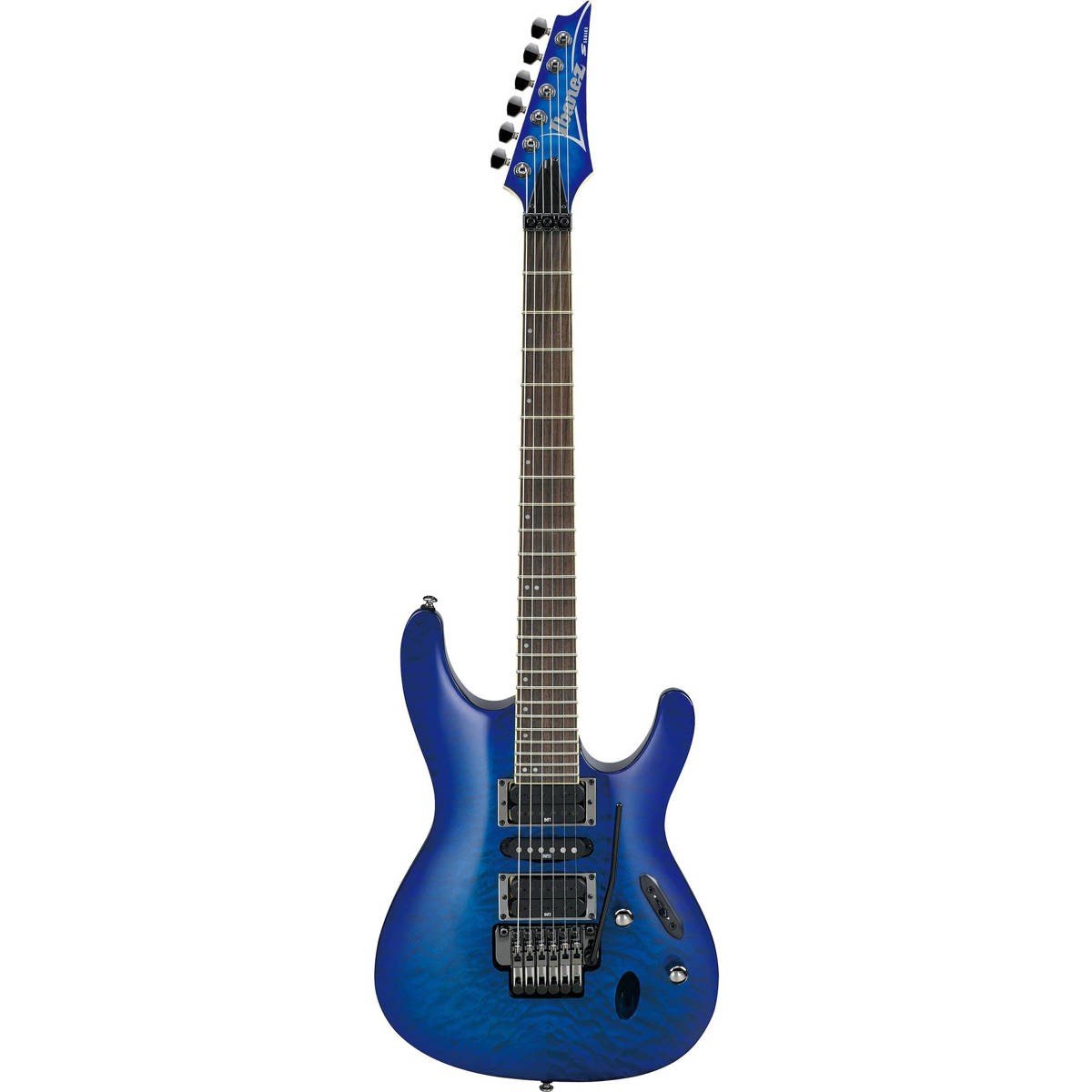 Ibanez S Standard Series S670QM Electric Guitar, Sapphire