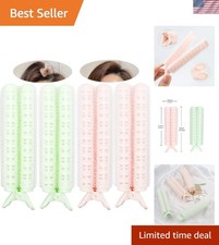 4-Piece Volumizing Hair Root Clips for Effortless Styling - Travel-Friendly