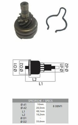 Drive Pinion For KYMCO 125 150 MALAGUTI RO 00121130 REVIVAL FM MM 16005