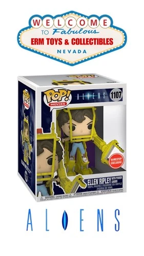 Funko Pop! Super: Aliens -  Ellen Ripley With Power Loader 6” GameStop Exclusive