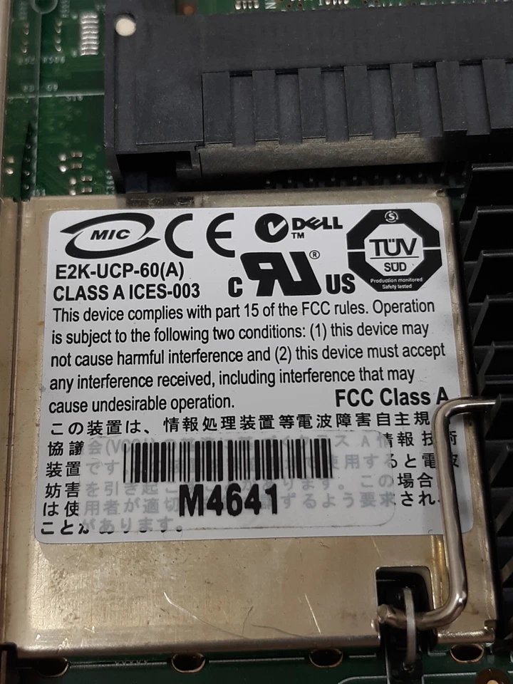 E2K-UCP-61 DELL POWEREDGE PERC 6/I SAS PCI-E RAID CONTROLLER - Image 2 of 4