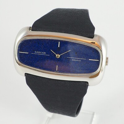 Sarcar Vintage 1970er Jahre Armbanduhr im kultigen Space Design NOS mit  Box
