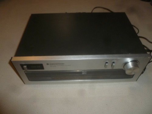 VINTAGE KENWOOD STEREO AM FM TUNER DECK MODEL KT-400 RETRO
