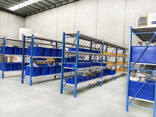 2.0M Length Heavy Duty Warehouse Racks Storage Shelves Garage Workshop Shelvings - Picture 12 of 21