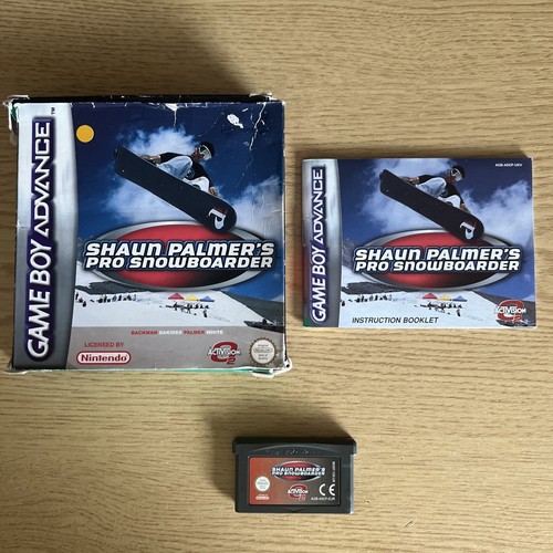 Shaun Palmer's Pro Snowboarder™ (Game Boy Advance) [komplett & getestet] - Bild 1 von 11