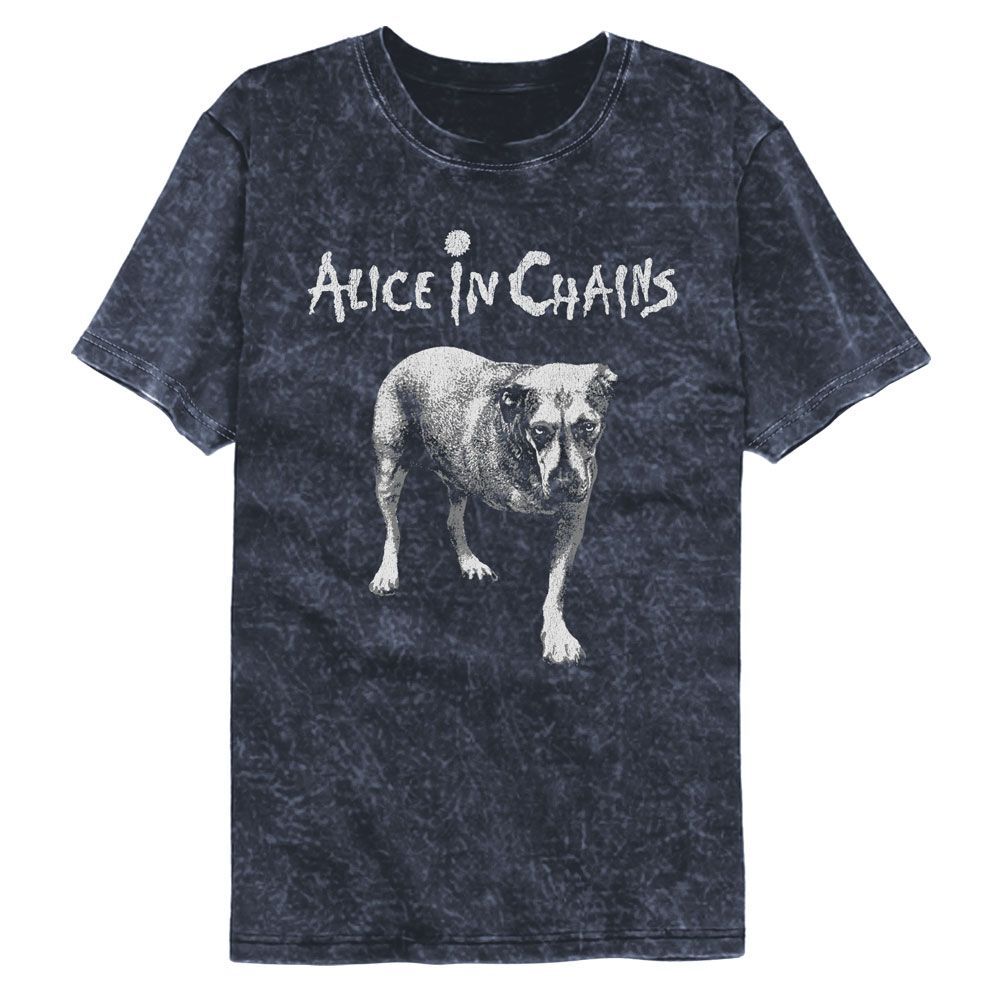 Alice In Chains Tripod Colortone Mineral Wash Music Shirt | eBay